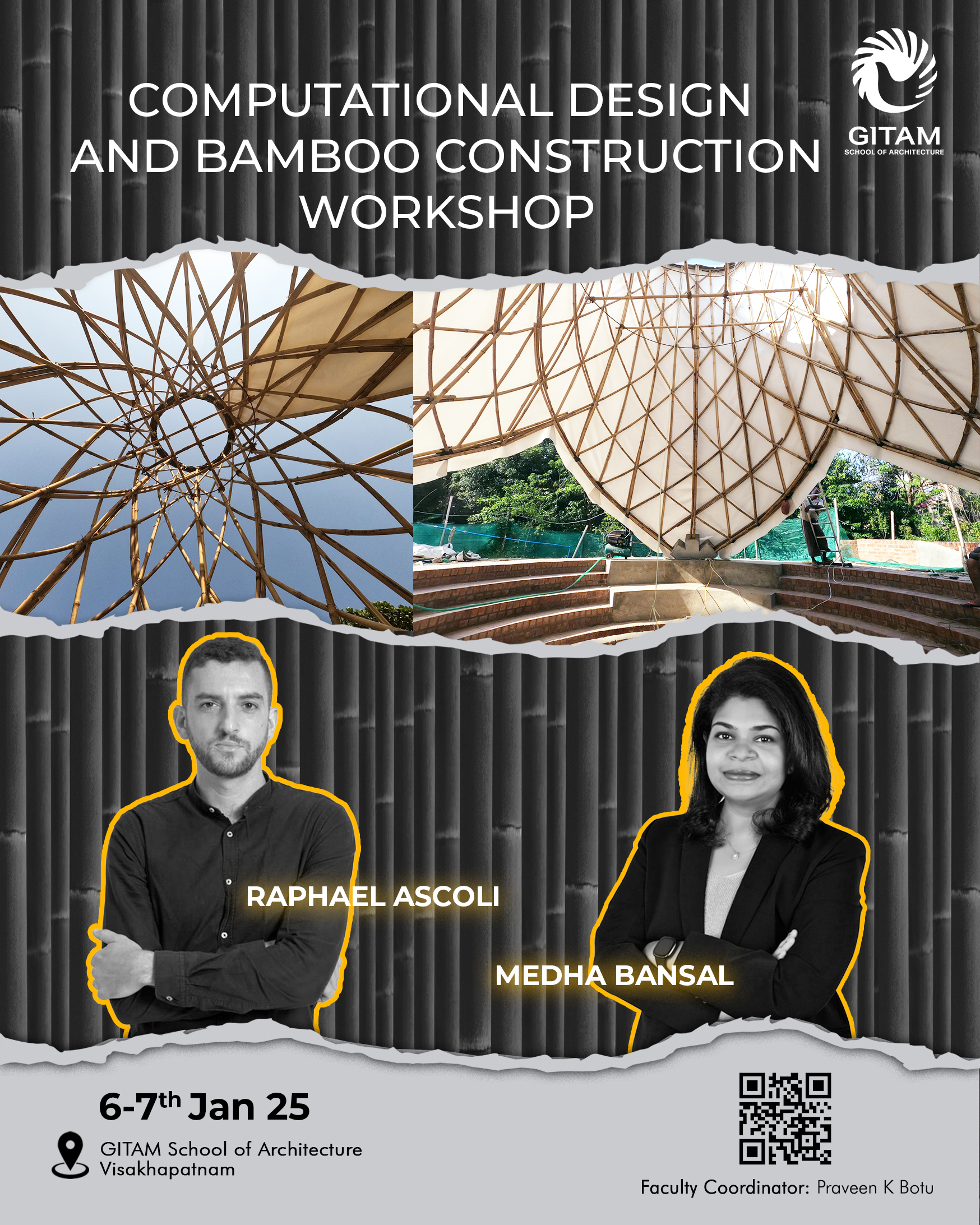 Computational Design & Bamboo Construction Workshop