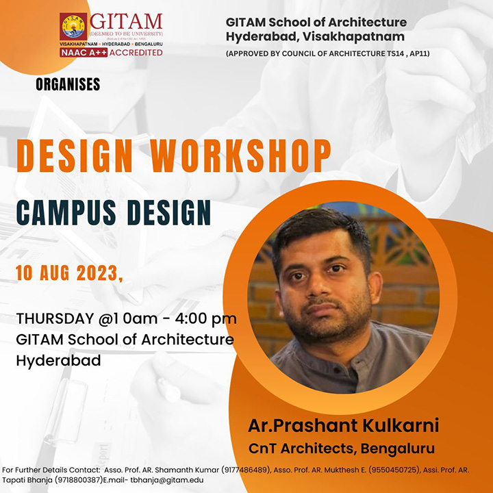 Design Workshop- Ar. Prashant K