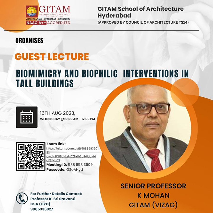Guest Lecture on Biomimicry