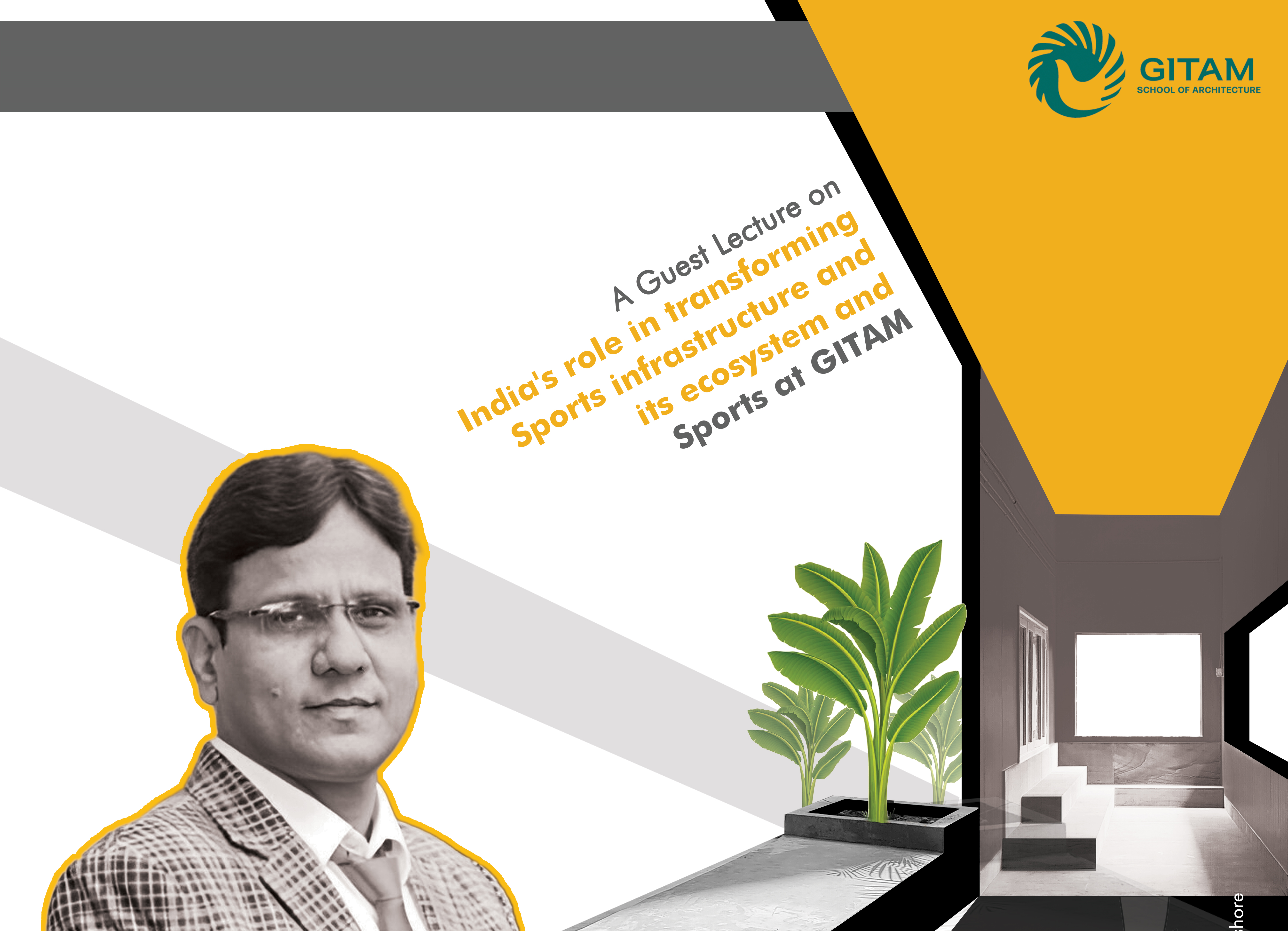 Talk series on Sports for Architecture with “India’s Role in Transforming Sports