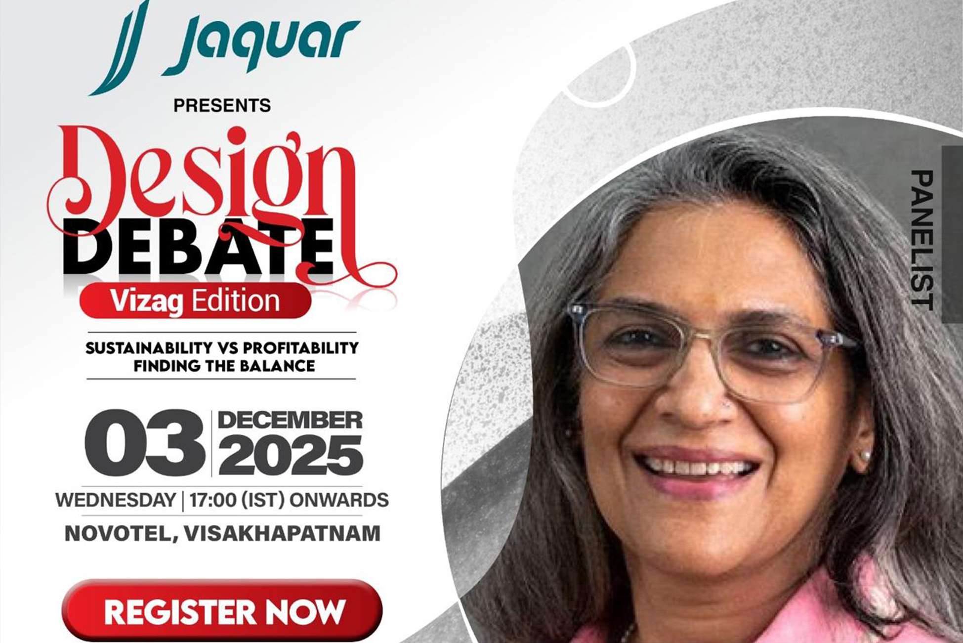 Dean Dr. Vibhuti Sachdev to Participate as Panelist at Design Debate – Vizag Edition