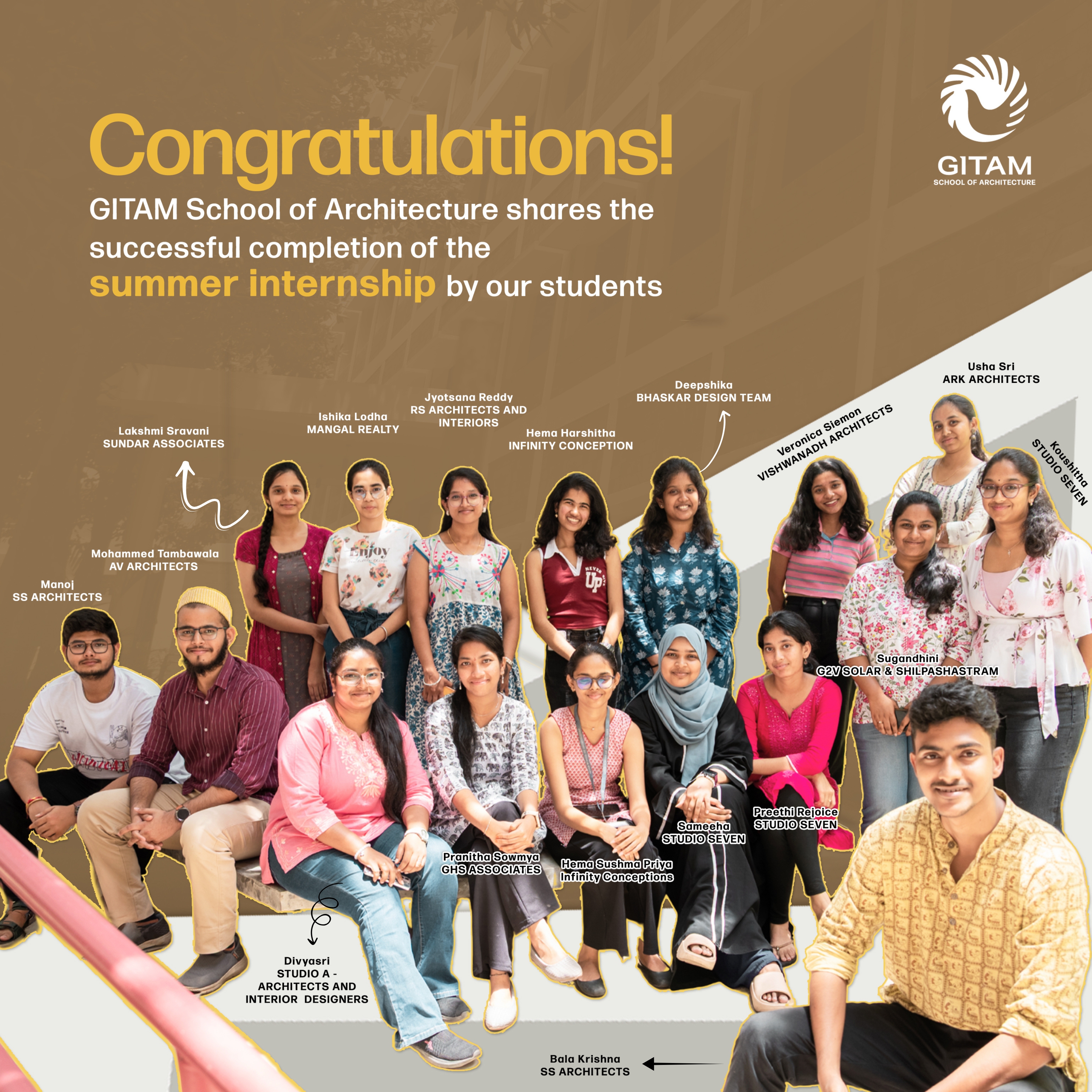 GITAM Architecture Summer Internships 2025